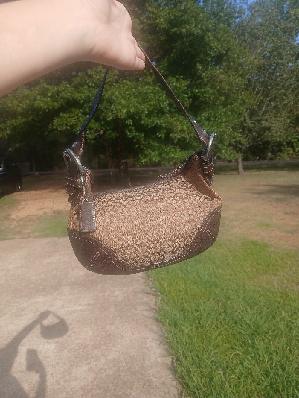 Coach Signature Mini Soho Hobo